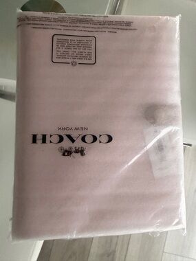 2026 Coach Powder Pink Notebook CEA49 NWT